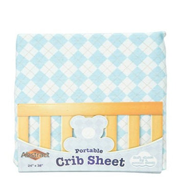 Great Quality 100% Bed Bug free Fitted Crib Sheet & Portable Crib Sheet Assorted Prints Fits Perfect